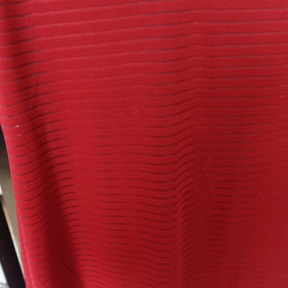 Alice Blue Red Burgundy Tunic Top Size Large Petite - Picture 10 of 12